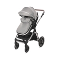 Passeggino VIOLA+ADAPTERS con coprigambe OPALINE Grey